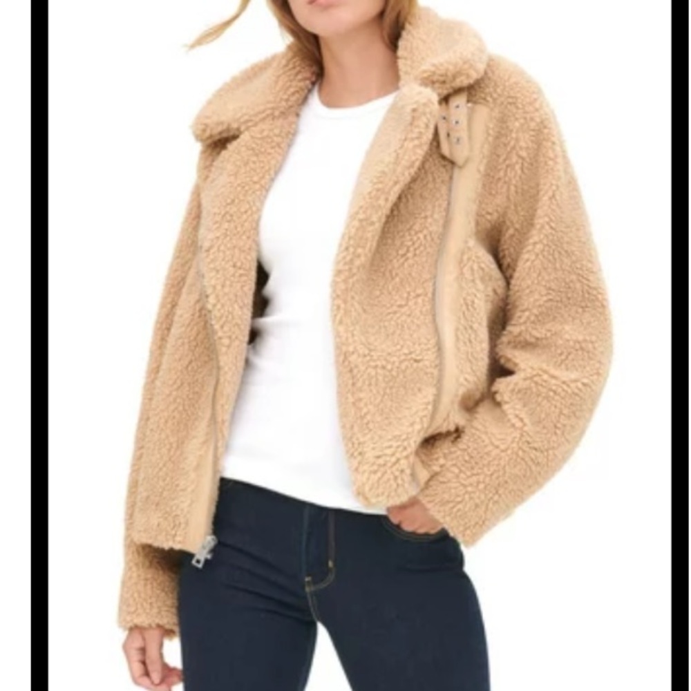 Levi's Beige Teddy Jacket